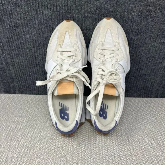 New Balance 327 Linen Dream State White Navy Ivory Shoes Mens 9.5 / 11W WS327RD - Picture 7 of 8